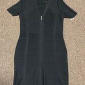 Cyrus Riviera Black Dress, Size Medium
